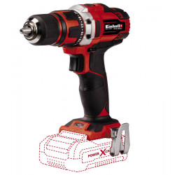 Perceuse visseuse sans fil TE-CD 18/40 Li-Solo de marque EINHELL , référence: B5384500