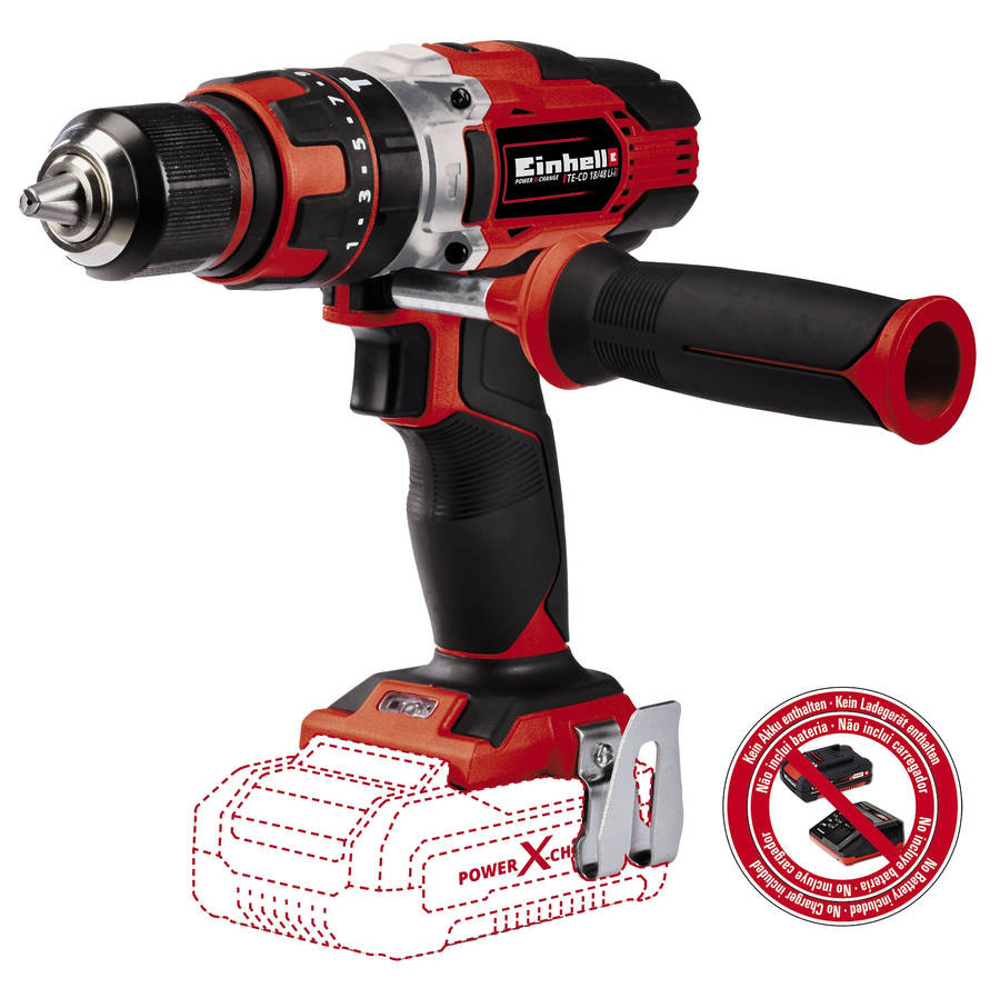 Einhell Perceuse à percussion (filaire) - TC-ID 650 E - 650 W - 0-2600 rpm - Mandrin 1 5-13 mm