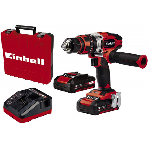 Perceuse Visseuse à percussion sans fil TE-CD 18/48 Li-i (2x2,0Ah) - EINHELL 