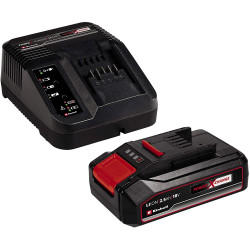 Starter-kit Power X-Change 18 V – Batterie 2,5 Ah + chargeur rapide inclus de marque EINHELL , référence: B5468000