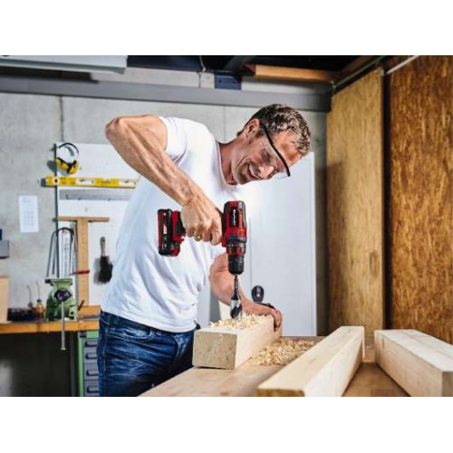 Perceuse-visseuse sans fil 18 V – 35 Nm – Mandrin 10 mm – Variateur électronique – Coffret – Sans batterie ni chargeur - EINHELL 