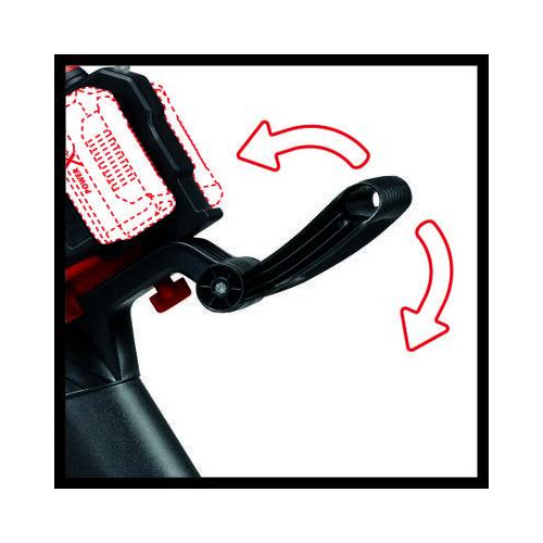 Aspirateur-souffleur de feuilles sans fil GE-CL 36/230 Li E-Solo – 36 V – Aspiration et soufflage – Sac 45 L – Sans batterie ni  - EINHELL 