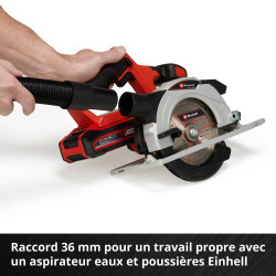 Scie circulaire sans fil TE-CS 18/150 Li solo - Sans batterie - EINHELL 