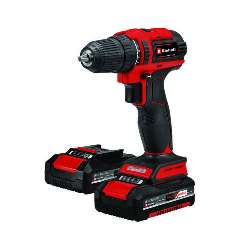 Perceuse-visseuse sans fil – TE-CD 18/40 Li BL – 18 V – 40 Nm – 2 vitesses – mandrin 10 mm – 2 batteries 2,0 Ah + chargeur - EINHELL 
