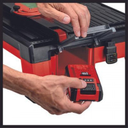 Coupe-carrelage sans fil - TE-TC 18/115 Li-Solo - 18 V - Ø 115 mm - 24 mm (90°) / 16 mm (45°) - 3800 tr/min - table inclinable 0 - EINHELL