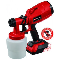 Pistolet à peinture sans fil Power X-Change TC-SY 18/60 Li Solo de marque EINHELL , référence: B7279400