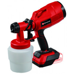 Pistolet à peinture sans fil Power X-Change TC-SY 18/60 Li Solo - EINHELL 