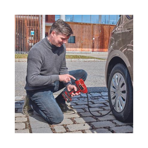 Compresseur pour voiture sans fil – CE-CC 18 Li – 18 V – 11 bar – Power X-Change - EINHELL 