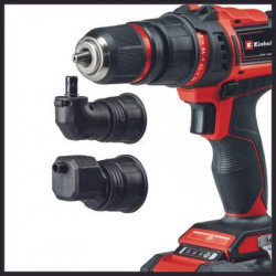 Perceuse-visseuse sans fil TE-CD 18/45 + 2 batteries 2,0 Ah + 22 accessoires -  couple max. 45 Nm - EINHELL 