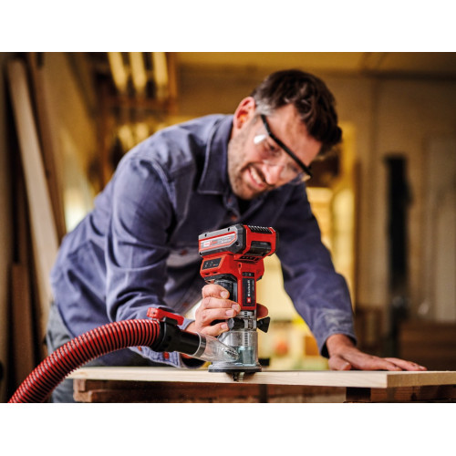 Affleureuse sans fil – TP-RO 18 Li BL-Solo – 18 V – Brushless – Pinces 6/8 mm – Power X-Change - EINHELL 