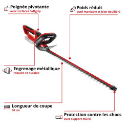 Taille-haies sans fil GE-CH 18/50 Li - Solo - EINHELL 