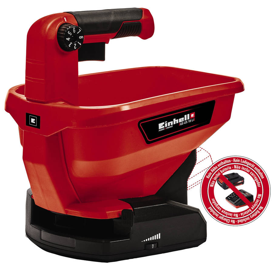 Épandeur Universel Einhell GE-US 18 Li-Solo – 18V, Capacité 3.3 L - vue 3
