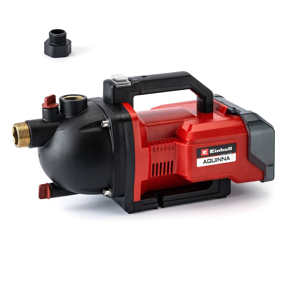 Einhell Pompe d'arrosage sans fil AQUINNA 3630 Solo Power X Change 36V bouchons de remplissage et de purge protection thermique poignée de transport Livré sans Batterie ni Chargeur - vue 4