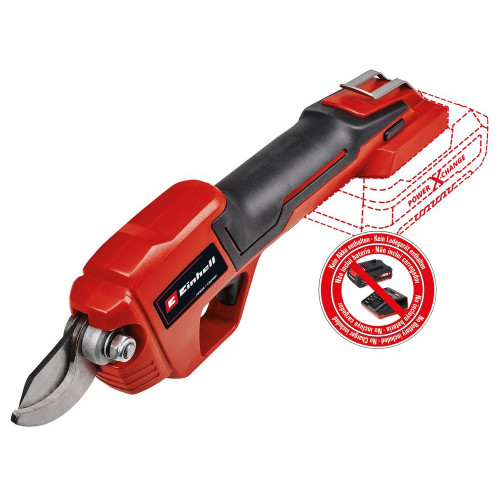 Sécateur sans fil GE-LS 18 Li - Largeur de coupe 28 mm - 0.8 kg - sans batterie - EINHELL 