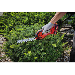 Cisaille à gazon / taille-buissons sans fil – GE-CG 18/100 Li-Solo – 18 V Power X-Change – lame gazon 100 mm – lame buisson 200  - EINHELL 