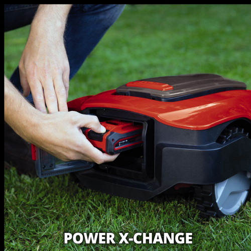 Robot Lawn Mower FREELEXO+ Kit - surfaces de 1200 m2 - Coupe réglable 20 à 60 mm - EINHELL 