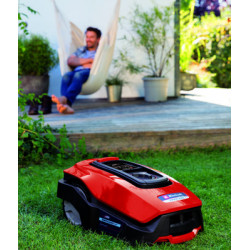 Robot Lawn Mower FREELEXO Kit - surfaces de 500 m2 - Coupe réglable 20 à 60 mm - EINHELL