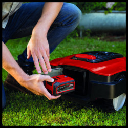 Robot Lawn Mower FREELEXO Kit - surfaces de 500 m2 - Coupe réglable 20 à 60 mm - EINHELL 