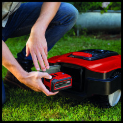 Robot Lawn Mower FREELEXO Kit - surfaces de 500 m2 - Coupe réglable 20 à 60 mm - EINHELL