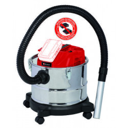 Aspirateur à cendres sans fil – TE-AV 18/15 Li C-Solo – 18 V – 100 mbar – 15 L – soufflerie – sans batterie ni chargeur de marque EINHELL , référence: J7271800