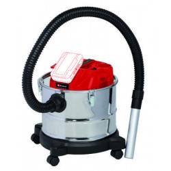 Aspirateur à cendres sans fil – TE-AV 18/15 Li C-Solo – 18 V – 100 mbar – 15 L – soufflerie – sans batterie ni chargeur - EINHELL 