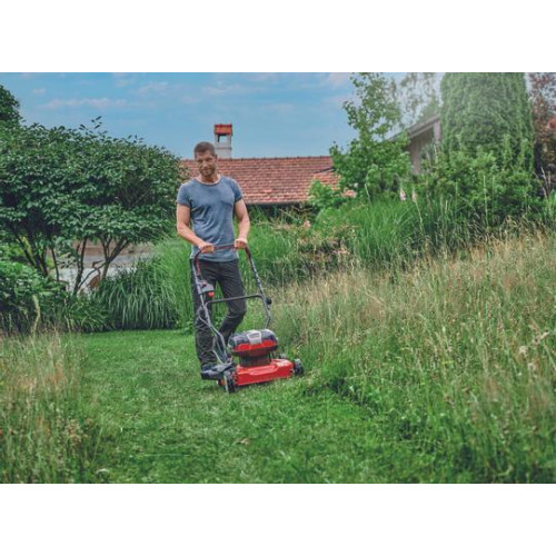 Tondeuse à gazon sans fil – GE-CM 36/48 Li M-Solo – Largeur de coupe 48 cm – Mulching – Power X-Change - EINHELL 