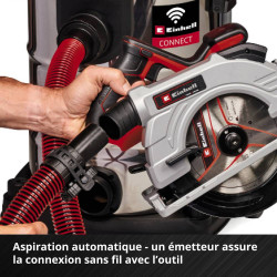Aspirateur eaux et poussières sans fil – Power X-Change – 2×18 V (Twin-Pack) – 150 mbar – cuve inox 30 L – flexible 2,5 m Ø 36 m - EINHELL