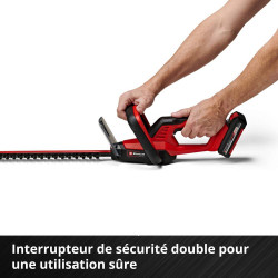 Taille-haie sans fil – GC-CH 18/40 Li-Solo – 18 V – coupe 40 cm - Sans batterie - EINHELL 