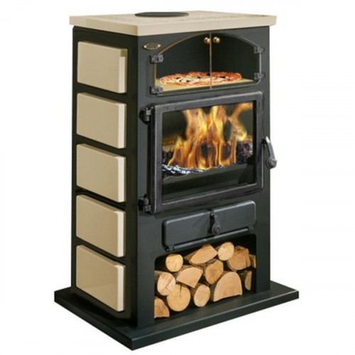 Poêle à bois vintage - 350104SAHARA - Godin