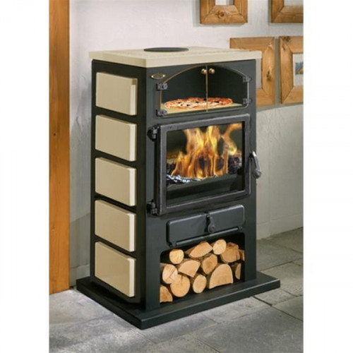 Poêle à bois vintage - 350104SAHARA - Godin