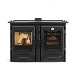 Cuisinière à bois - ALASKA NOIRE de marque Nordica extraflame, référence: B8144700