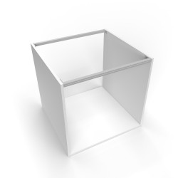 Tiroir extérieur Vertex 40 kg hauteur 131 mm- Profondeur:400- Peint en aluminium- Acier - EMUCA