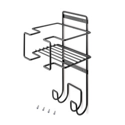 Kit de organiser de tiroirs- plateau auxiliaire et cadre de roulement soft close pour armoire - module 900mm- Noir texturé de marque EMUCA, référence: B8162500
