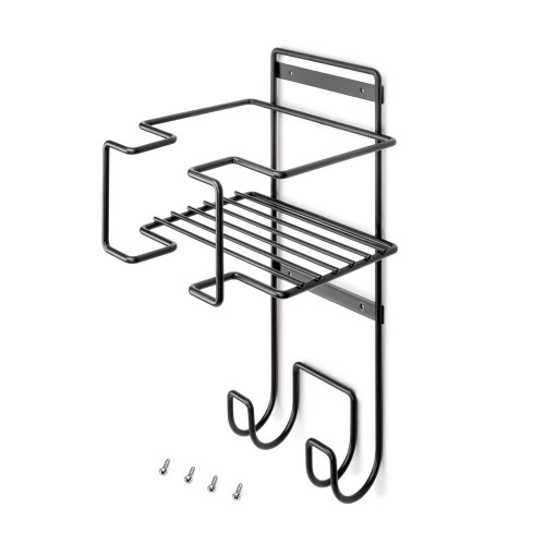 Kit de organiser de tiroirs- plateau auxiliaire et cadre de roulement soft close pour armoire - module 900mm- Noir texturé - EMUCA