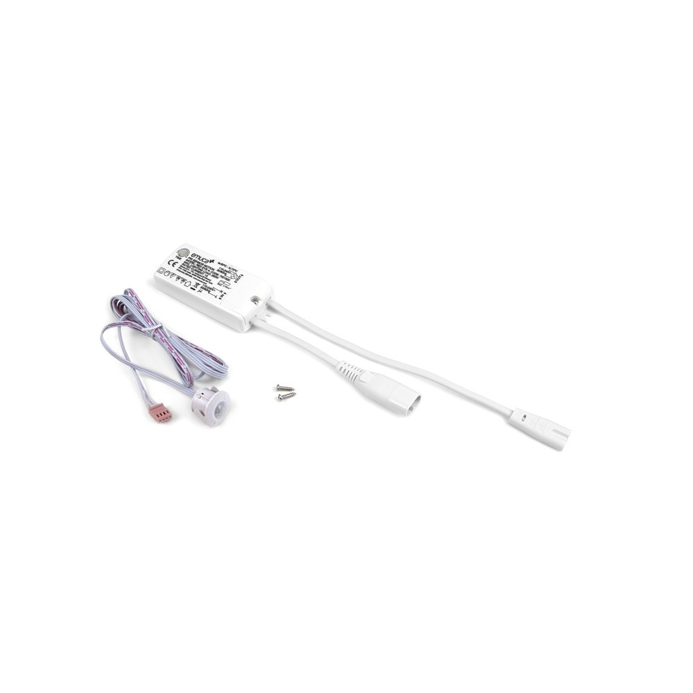 Emuca Kit de 7 tringles à pantalons- 2 plateaux cadre coulissant à fermeture douce pour armoires- module 900mm- pierre
