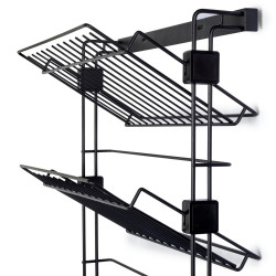 Lot de 10 interrupteurs à encastrer D21x21- Plastique- Gris de marque EMUCA, référence: B8164700