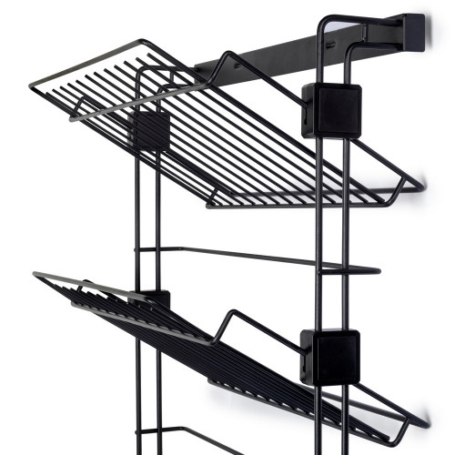 Lot de 10 interrupteurs à encastrer D21x21- Plastique- Gris - EMUCA