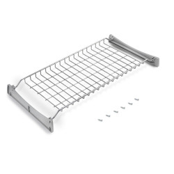 Coulisses pour table escamotable Coktail Reverse H35- Inox brossé - Aluminium de marque EMUCA, référence: B8168000