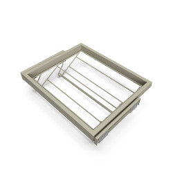 Lot de 20 poignées pourle meubles Zagreb- L236mm- Zamak- Peint en noir - EMUCA