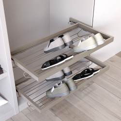Lot de 10 interrupteurs à encastrer D21x21- Plastique- Blanc - EMUCA