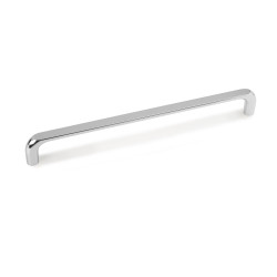 Lot de 20 poignées pour meubles Varna- L247mm- entraxe 224mm- Zamak- Peint en noir - EMUCA