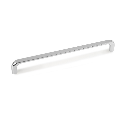 Lot de 20 poignées pour meubles Varna- L247mm- entraxe 224mm- Zamak- Peint en noir - EMUCA
