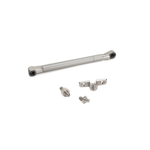 Kit de 6 bacs de rangement pour tiroirs de salle de bains- en plastique- Gris antracite - EMUCA