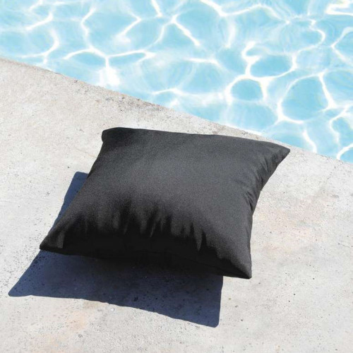 Coussin garden decor 40 x 40 cm - noir - PROLOISIRS