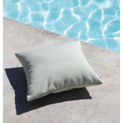 Coussin garden decor 40 x 40 cm - amande - PROLOISIRS