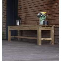 Banc de jardin OBLIK 184x42.5xH44,5cm - Jardipolys