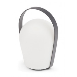 Lampe de table large Bob Loop - 20 x 18 x 29 cm - graphite de marque PROLOISIRS, référence: B8193000