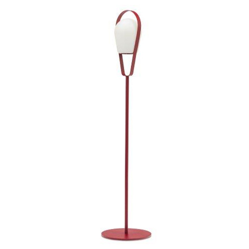 Lampe sur pied haut Bob - 24 x 24 x 148 cm - rouge - PROLOISIRS