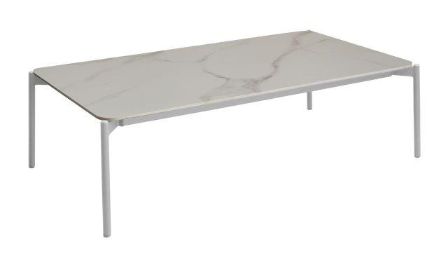 Table basse de jardin Ambiance en aluminiumcéramique