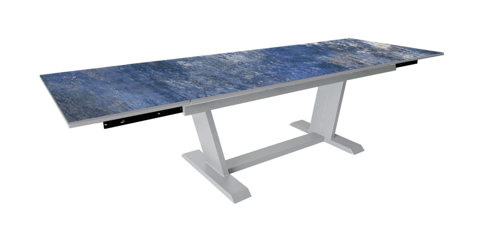 Table de jardin extensible Amber en aluminiumkedra 180230280 x 100 cm obérons